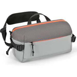 Small Camera Sling Bag for Travel Grey  Waterproof Crossbody DSLR Bag with Rain Cover & Tripod Holder, Ultra Lightweight Design Fits Canon/Nikon/Sony Mirrorless Cameras