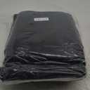 EASELAND Twin XL Down Alternative Comforter - Quilted Duvet Insert for All Seasons, Soft Lightweight with Corner Tabs, Summer Winter Warm Bedding, Black 6892 Inches