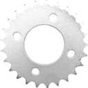 420 25T 48mm Motorcycle Rear Chain Sprocket Rear Sprocket Cog Steel Rear Drive Sprocket for Pit Bike Dirt Bike ATV 4 Wheel Go Kart Electric Bicycle