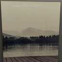 Wall Art Framed Lake Mountain Art Canvas Calm Lake With Dock, 

18×24inch
