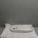 SleepMan Throw Pillow Inserts 16" x 26" (Pack of 2, White) Down Feather Pillow Stuffer Premium Decorative Pillows for Sofa Couch Bed