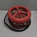 K&H Pet Products Waterer and Pond Heater — Universal De-icer, Heater for Horse, Cattle, and Livestock Waterers, Suitable for Stock Tanks, Floating or Submersible, Safety Certified — Red, 750 Watts