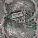 Double Hoop Bird Swing - Cotton Rope Hanging Perch Rings, Climbing Swing & Toy for Parrots, Budgies, Parakeets, Cockatiels, Conures - Large Bird Swing Toy & Cage Accessory