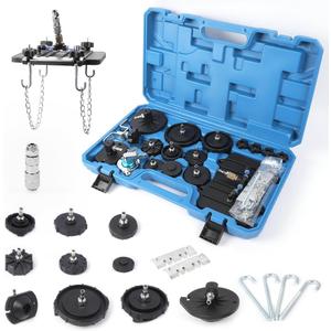 Brake Master Cylinder Bleeder Kit 12Pcs Brake Bleeder Adapter with Japanese Quick Connector Master Cylinder Adapter Set Brake Pressure Bleeder Adapter Kit Fit for Toyota/Ford Master Cylinder Adapter