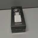 Portable Handheld Turbo Fan with Ice Cooling, 9000mAh Rechargeable Personal Fan, 100-Speed Wind, Built-in Type-C Cable, LED Display,135 Tilt Foldable for Desk/Neck/Travel-White