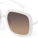 miyya Oversized Polarized Sunglasses Women, Trendy Retro Sun Glasses for Women 2024, Oversized Shades