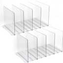 Purse Organizer for Closet Closet Purse Organizers and Storage, Clear Handbags Organizer for Closet, Adjustable Purse Dividers for Closet, 10PCS (16 In - 10 PCS)