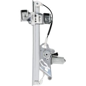 Front Left Driver Side Window Regulator with Motor Fit for Buick Lesabre 2000 2001 2002 2003 2004 2005, Replaces 741-762