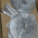 Pots and Pans Set Non Stick, Oven Safe 500F Premium Hard Anodized Induction Cookware Sets 8 Pcs, Frying Pans & Saucepans with Stay-Cool Handles, Glass Lids, PFAS/PFOS/PFOA/BPA Free, Black