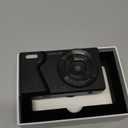 Digital Camera with Front Rear Lens, Autofocus 64MP 4K Camera for Photography with 32GB Card, Portable Compact Point and Shoot Camera for Teens Adult Beginner with Metal Shell, 2000mAh Battery