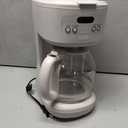 BELLA 12 Cup Programmable Coffee Marker, Reusable Dishwasher Safe Accessories, Easy LCD diaply, Auto Shutoff, 900 watt, Oatmilk