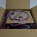 CAROTE 21pcs Pots and Pans Set, Nonstick Cookware Set Detachable Handle, Induction Kitchen Cookware Sets Non Stick with Removable Handle, RV Cookware Set, Gold and Purple (Ultra Violeta)