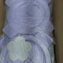 Small Round Glass Food Storage Containers With Lids, Round Small Glass Meal Prep Bowls, 1.5 Cup Circle Food Containers With Lids BPA-Free, Microwave, Dishwasher, Freezer Safe (Purple)