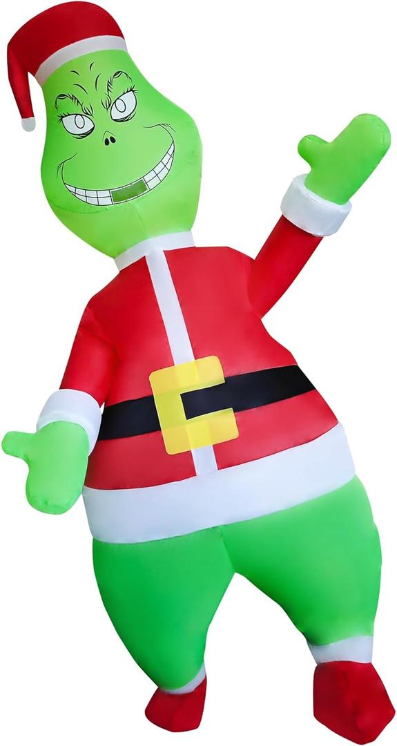Chrismas Inflatable Costume Adult Christmas Blow-up Costume for Christmas Party/Halloween Costume