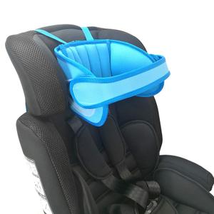Adjustable Child Car Seat Head Support, Universal Suitable for Both Children and Adults, Head Protect Pad on Child Car Seat, Safety Car Sleeping Headrest for Child, Infants, Toddlers and Adults (Blue)