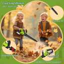 Kids Tool Set, 3-IN-1 Toddler Power Garden Tools with Sounds & Lights, Volume+/-, Toy Weed Wacker, Leaf Blower & Hedge Trimmer, Outdoor Play Toy Tools, Christmas Birthday Gifts for Boys 3 4 5 6 7 8+, Small