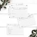 Advice And Wishes Card Set For The New Couples, 1 Standing Sign 15 Advice Cards, 15 Date Night Cards Cards 15 Journey Idea Cards For Bride, Groom, Newlyweds, Wedding Favors & Supplies(Gray)-C01