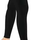 Ktinnead Thigh High Compression Stockings Footless 20-30mmHg for Men & Women (X-Large, Black)