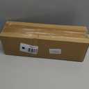 RECUTMS Fake Plants Tall 18In with Light Artificial Monstera Plant Potted Tropical Palm Tree in White Pot Faux Potted Greenery for Indoor Home Office Table Living Room Balcony Porch Outdoor Decor