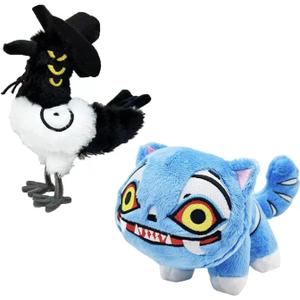 EBHQPC Tiger Derpy Plush Cosplay CostumeHome Decor Animals Pillow for Sofa Bed Decor Throw Pillows Companion (Blue+Black)