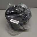 Root & Vessel Majestic Mid-Century Modern Low Profile Cylinder Pot, Matte Black, 8.5"