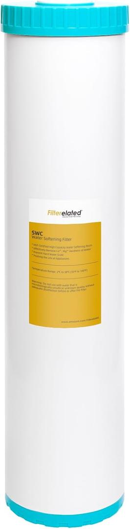 Filterelated 4.5" x 20" Whole House Water Softener Cartridge