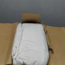 Serta Goose Feather Down Fiber Cotton Comforter King Size - 100% Cotton Duvet Insert - Hotel Luxury Hypoallergenic Bedding Comforter All Season Medium Warmth 106 x 90 Inch White