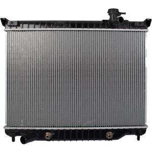 TRQ Radiator 27.06 Inch Core Compatible with 03-06 Chevrolet Trailblazer EXT 4.2L 06-08 Trailblazer 4.2L 04-07 Buick Rainier 4.2L 03-05 GMC Envoy XL 4.2L 03-06 Isuzu Ascender 4.2L 05-09 Saab 9-7X