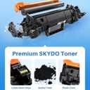 (with Chip) Compatible 134A Black Toner Cartridge Replacement for HP 134 A 134X W1340A W1340X Toners Use with Laserjet M209dw MFP M234dw M234sdw M234sdn Printer (2 Pack)