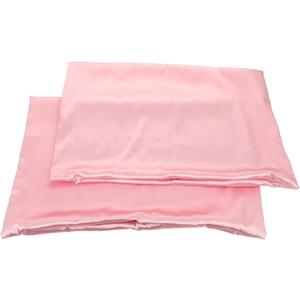 2pcs Faux Silk Pillowcase with Zipper Soft Smooth High Density Imitation Silk Travel Pillow Cover for Hair Skin Care Quick Drying Easy Clean Pink 2pcs Faux Silk Pillowcase with Zipper Soft Smooth High Density Imitation Silk Travel Pillow Cover for Hair Skin Care Quick Drying Easy Clean Pink