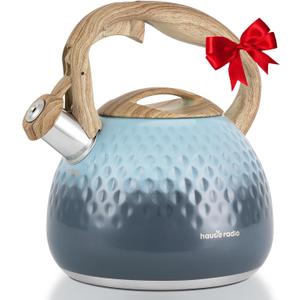 Tea Kettle, Loud Whistle Tea Kettles for Stovetop,Food Grade Stainless Steel Tea kettles for Stove Top with Anti-hot Ergonomic Handlefor Tea, Coffee, Milk,2.5QT