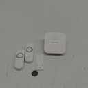 AIDA Lighted Wireless Doorbell for Home, Waterproof Battery Doorbell Wireless 1,000ft Range, 5 Volume Levels with 58 Doorbell Chimes & LED Flash (White, Doorbell with 2 Buttons & 1 Receiver)