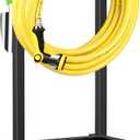 TomCare Garden Hose Holder Upgraded Heavy Duty Metal Water Hose Holder Holds 160 FT Hoses Sturdy Hose Reel Freestanding Outdoor Hoses Storage Hanger for Outside Yard Lawn