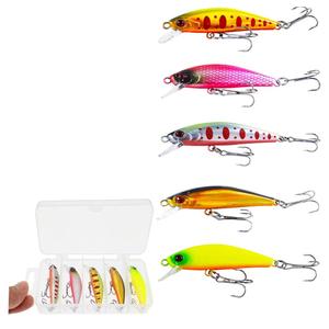 Topwater Swimbait 3D Eyes Casting Hard Fishing Bait Freshwater Saltwater Floating Fish Lure With 2 Treble Hook