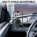 YONZEE Tesla Magnetic Phone Mount for Model Y Juniper 2025-2026 and Model 3 Highland 2024-2026, Dashboard Phone Holder with Strong Magnetic Grip, Interior Accessories for iPhone and Smartphones