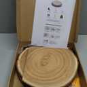 ShineZoom Corner Floating Shelves3Pcs Wood Corner Shelf Rustic Corner Shelves Wall Corner Shelf for Decor/Storage/Kitchen/Bedroom/Office/Living Room (Large)