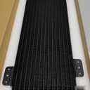 Low Pressure Drop Transmission Oil Cooler LPD47391 4739 40,000 GVW with Mounting Hardware (Black)