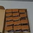 28Pcs Chair Leg Floor Protectors Rectangle for Hardwood Floors Silicone Caps Covers Felt Furniture Pads Clear Chair Sliders, Protect The Floor from Scratches(Fit:L 1.5"-2",W 0.75"-1")