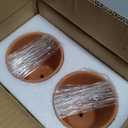 Orceler 4 Inch Terracotta Pots with Saucer - 6 Pack Small Clay Plant Pots with Drainage Holes, Flower Pots with Tray, Terra Cotta Pots for Indoor Outdoor Plants, Crafts, Wedding Favor