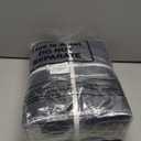 Windyun 4 Pack 121 Gallon Extra Large Moving Bags XXL Heavy Duty Storage Bag with Strong Zipper Handle Jumbo Big Tote Box Foldable for College Dorm Travel Clothes Duffle Blanket Pillow(Black)