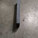 High-Density Polyethylene (HDPE) Plastic Sheet (1, Black, 3" X 12"X 1")