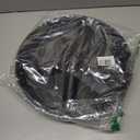 4 Pack Plant Saucer 14 inch, Plastic Plant Saucers for Indoors, Raised Middle Plant Trays for Pots, Water Tray for Plants, Plant Stand Water Catcher Tray, Pot Saucers for Plants (Black)