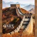 Picrit 9x13 Picture Frame, Photo Frame for Wall Mounting Display, Brown
