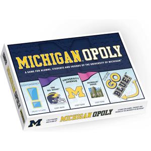 Late for The Sky: Michigan-Opoly - University of Michigan Themed Family Board Game, Opoly-Style, Traditional Play Or 1 Hr Version, Age 8+, 2-5 Players