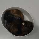 REECHO Space Bun Hair Pieces, 2 PCS Mini Claw Clip in Messy & Cat Ears Fake Hair Bun Extensions HB001 Wig Accessory Updo Hairpieces -Pack of 2-3" Straight, Light Ash Brown with Highlights