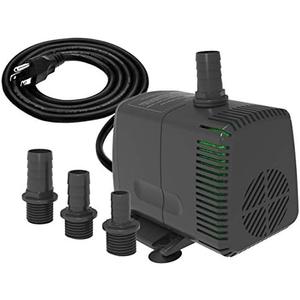 Amazon.com: Knifel Submersible Pump 880GPH (3500L/H 60W) Ultra Quiet with Over Heating Protection 10.2ft High Lift for Fountains, Hydroponics, Ponds, Aquariums & More : Pet Supplies