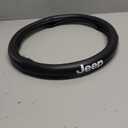 U.A.A. Inc. Car Truck SUV Black Grip Steering Wheel Cover - Speed for Jeep