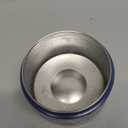 12oz Insulated Vacuum Food Jar with Buckle Lid Wide Mouth Soup Thermo for Hot Food Kids Leakproof Stainless Steel Lunch Container (Blue-Dinosaur)