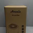 Avamia Air Purifier for Large Rooms up to 1100 Sq Ft, H14 HEPA Filter Air Purifiers for Bedroom with 360° Air Inlet, Compact Portable Cleaner for Pets, Smoke, Dust, Dander, Odor, Pollen