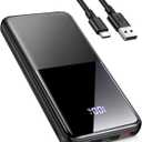 Portable Charger Power Bank, 10000mAh 22.5W Mini Portable Battery Fast Charging Battery Pack Travel Essentials, PD 3.0 QC 4.0 External Phone Powerbank for iPhone Android Samsung and USB/USB-C Devices